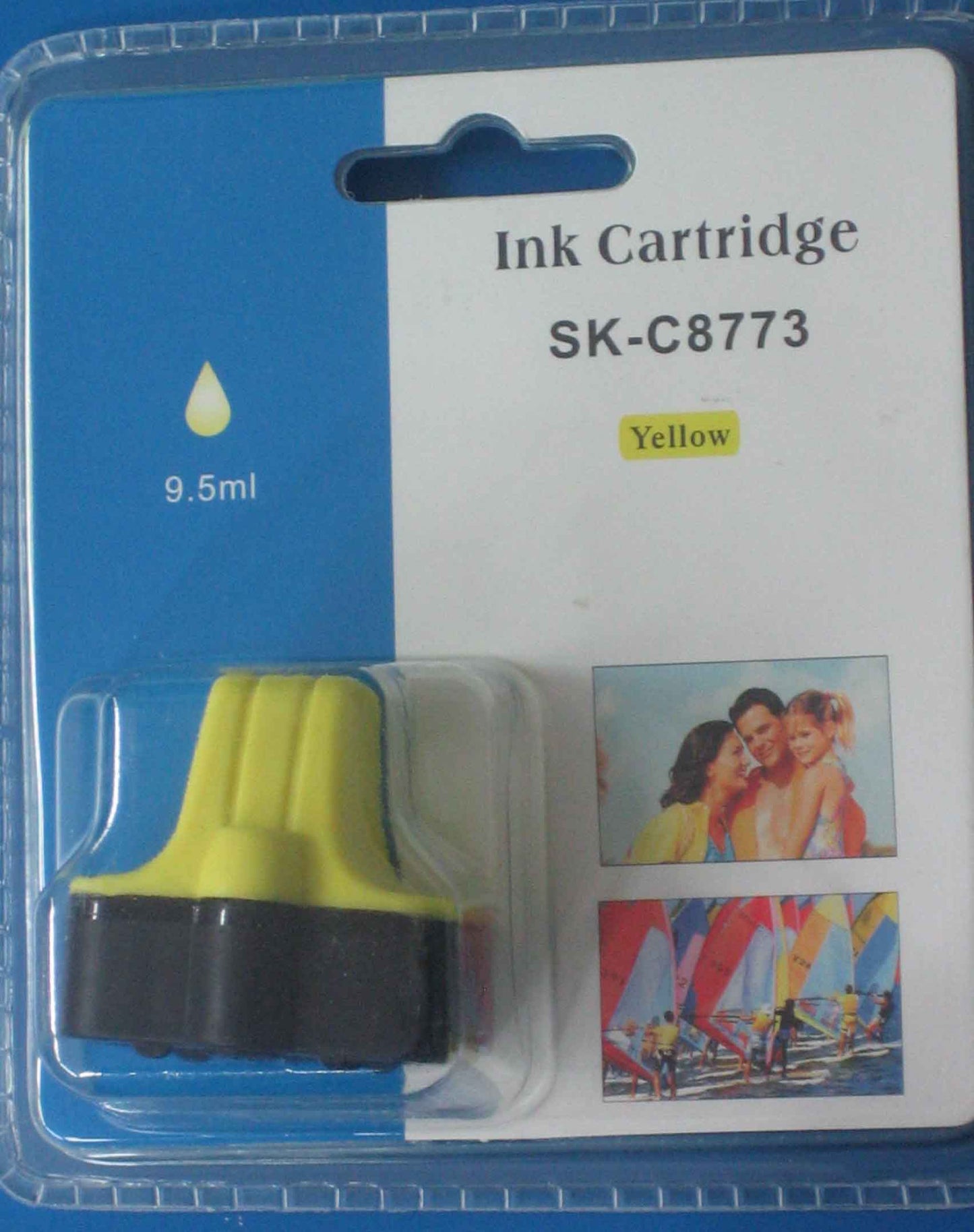 HPC8773R 18ML Yellow COM CHIP,3108 AIO, 3110 AIO, HP C8773E #363Y