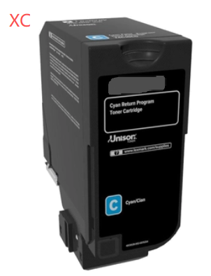 LEX75M2XC0 Cyan compatible para Lexmark CS632/CX635-11.7K