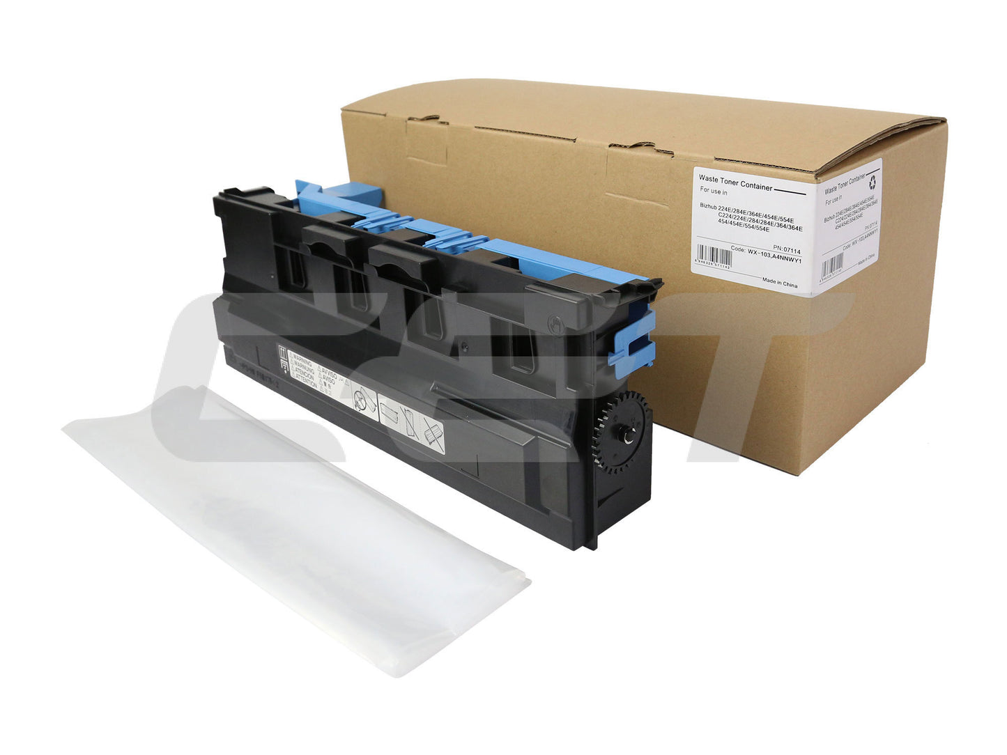 MICE7114 CET Waste Toner Container Konica Minolta/ Lexmark #54G0W00