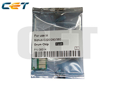 MICE8314 CET Drum Chip CMY Konica Minolta Bizhub C220,C280,C360