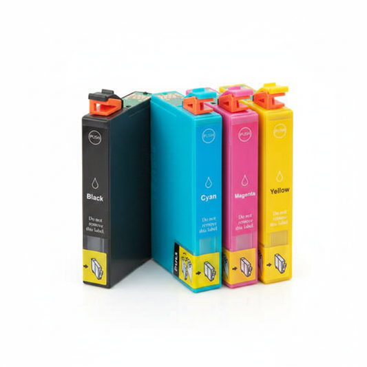 Pack 4 Tinteiros Compatíveis Epson 603XL — Preto, Ciano, Magenta e Amarelo