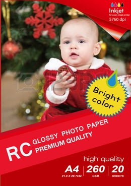 PS260B6X50 13x18CM B6 RC Satin Inkjet Photo Paper 260g-50 Folhas