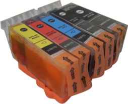 PGI520BKCHIP 21ml Com Chip Para Canon Ip3600/IP4600/MP540/MP620/MP630/980