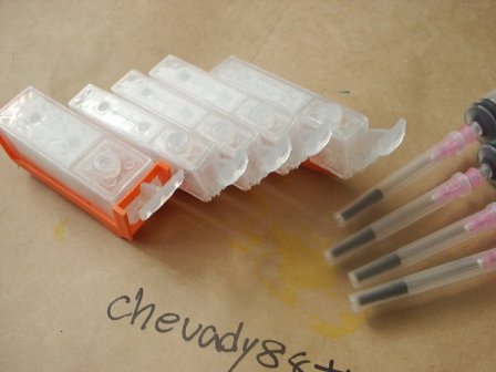 RSCLI521Y Amarelo 10ml Vazio Com Chip autoresserta CLI-521 Y