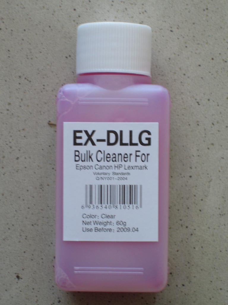 IECLE60 100ML TINTA PARA LIMPEZA Lavagem EPSON CANON HP LEXMARK