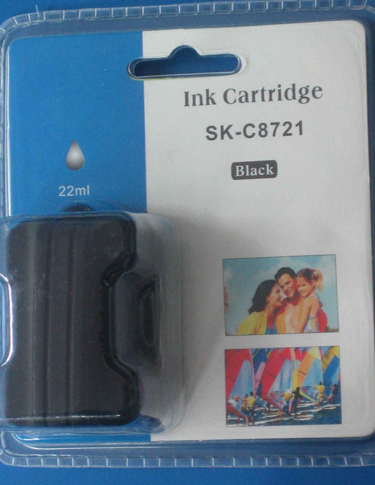 HPC8719R 43ML Nero HP 3108 AIO, 3110 AIO, 3110V AIO- C8719E # 363BK