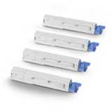 OKIC3520Y Amarelo para OKi C3520 MFP,C3530 MFP,MC350,MC360.2K-43459321