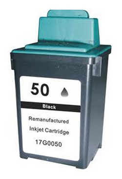 LE17G0050 40ml Lexmark Printer Regenerada Jet Z12/22/32-Preto # 50