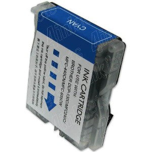LC1000C Compativel 38ML Brother  LC51 LC970 LC1000 Azul