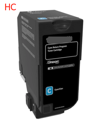 LEX75M2HC0 Ciano compatible para Lexmark CS531/CX532-8.8K