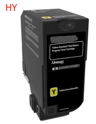 LEX75M2HY0 Yellow compatible para Lexmark CS531/CX532-8.8K