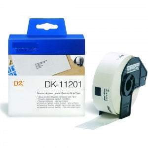 NCDK11201 White 29mmX90mm 400psc for Brother P-Touch QL1000 1050 1060
