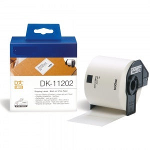 NCDK11202 White 62mmX100mm 300psc for Brother P-Touch QL1000 1050 1060