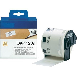 NCDK11209 White 62mmX29mm 800psc for Brother P-Touch QL1000 1050 1060