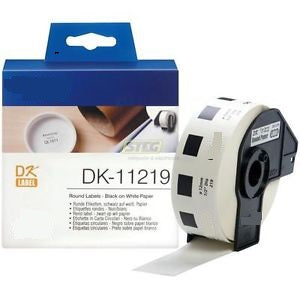 NCDK11219 White 12mm 1200psc for Brother P-Touch QL1000 1050 1060