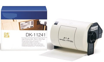 NCDK11241 White 102mmX152mm 200ps for Brother P-Touch QL1000 1050 1060