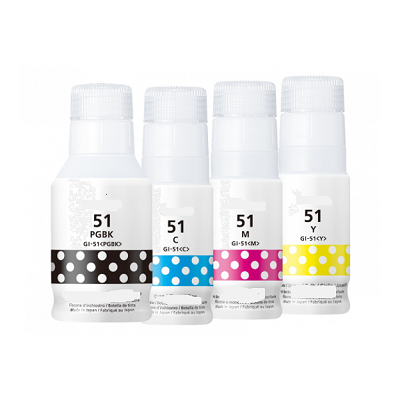 ARCAGI51Y Yellow 70Ml Com PixmaG1520,1560,2420,2560,3520,3460#GI41/51