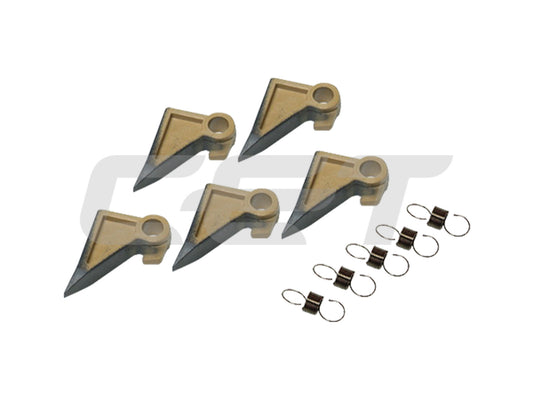 MICE7103 5X Upper Picker Finger W/Spring KM #4030-5716-02, 4040-5755