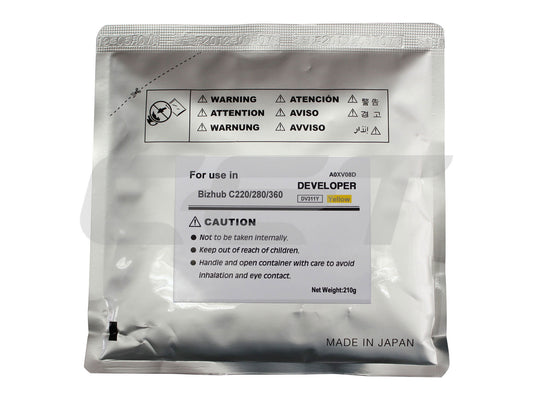 MICE8435 CET Konica Minolta DV311Y Developer #A0XV08D