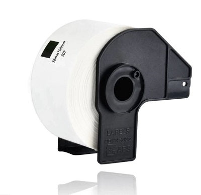 NCDK11207 White 58mmX58m para Brother P-Touch QL1000,1050,1060,820