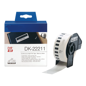 NCDK22211 White 29mmX15.24m para Brother P-Touch QL1000,1050,1060,820