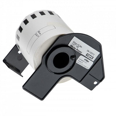 NCDK22212 White 62mmX15.24m para Brother P-Touch QL1000,1050,1060,820