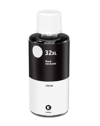 HPGT32XLBK Black Pigment 135ML para HP 550,655,315,7305,7605,455,457#GT51
