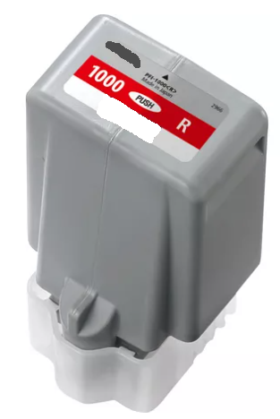 PFI1000R 80ml Red Pigmente Com Canon imagePROGRAF PRO-1000#0554C001
