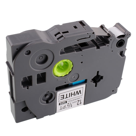 NCPF-FX231 Laminato Black-white 12mmX8m Brother labe#TZ-FX231/TZe-FX231
