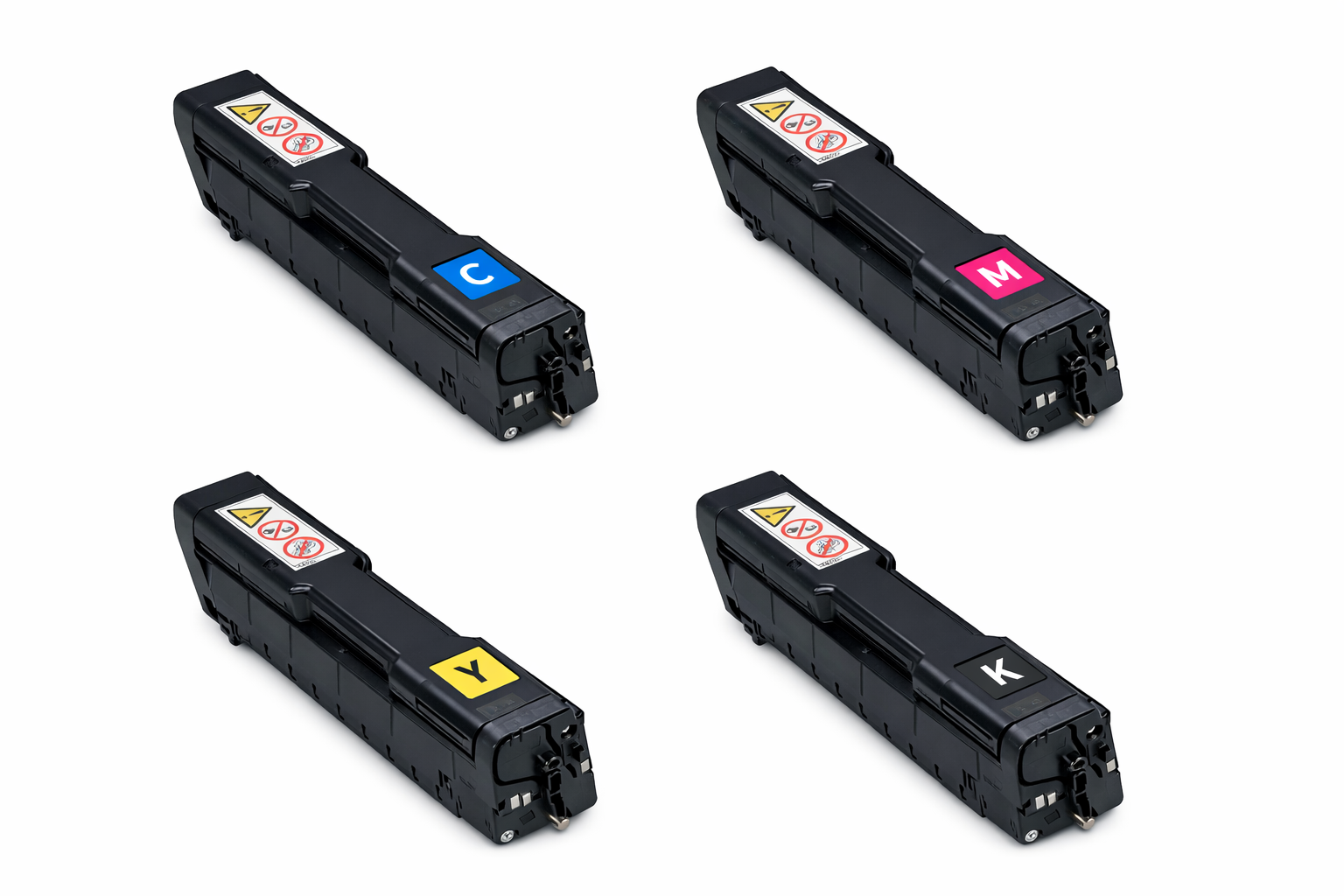 Pack 4 Toners Compatíveis Ricoh Aficio SPC231 / SPC232 / SPC242 / SPC310 / SPC311 / SPC312 / SPC320 / SPC342 — 4 Cores