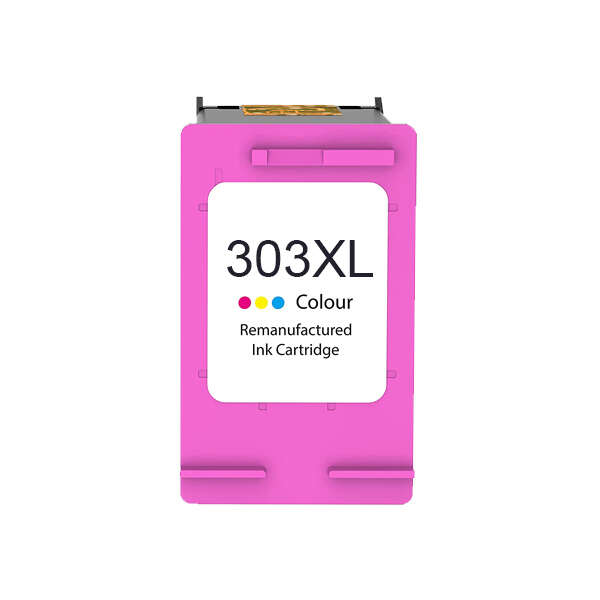 Tinteiro Remanufaturado HP 303XL Tricolor 18ml | Envy Photo 6230 7130 7830 Inspire 7220e Tango