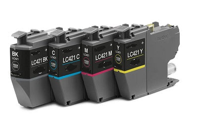 ARLC421C Ciano para DCP-J1050DW,J1140DW,MFC-J1010-J1800-0.2K#LC421C
